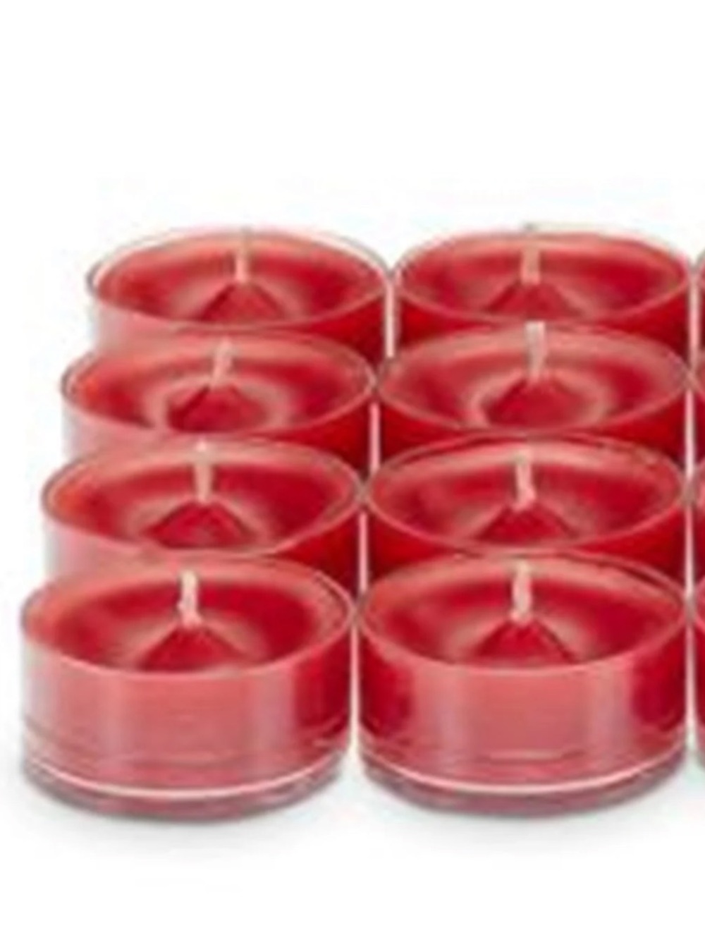 New PartyLite Cinnamon Tealight Candle Set - Pack of 12